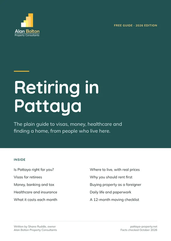 Cover of the Retiring in Pattaya guide